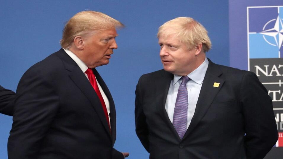 Donald Trump and Boris Johnson